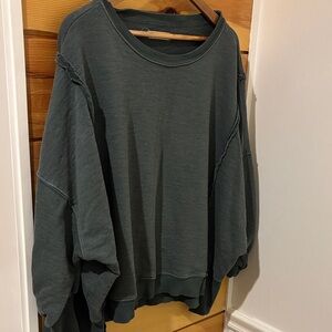 We The Free Dark Green Sweatshirt